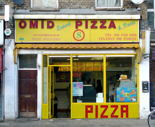 Omid Pizza, Uxbridge Road W12. Posted on: 9 Mar 10