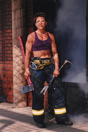 First female firefighter of New York, 
