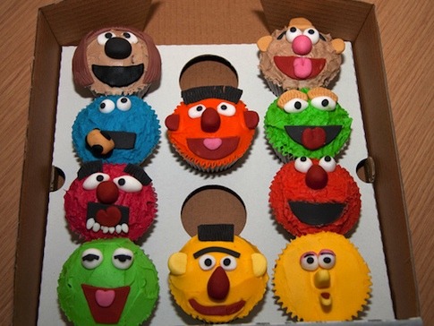 sesame street cupcakes. Sesame Street / Muppet