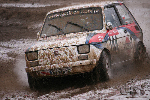 Posted 2 years ago Filed under fiat 126 rally dirt mud martini 