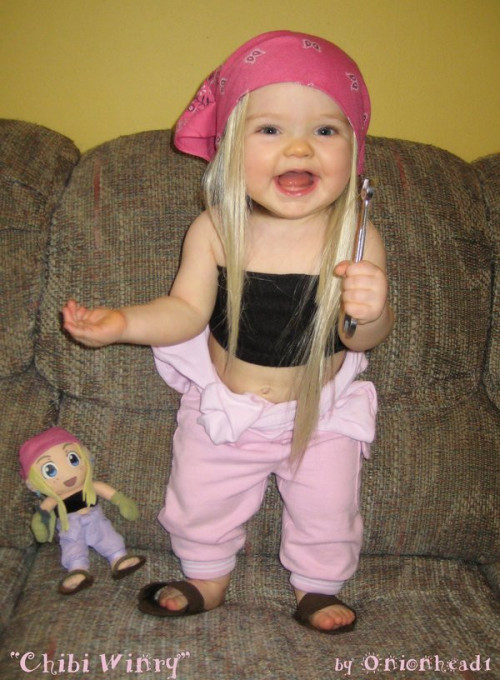  winry baby cosplay 