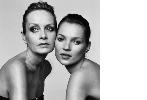 Tags photography Twiggy Kate Moss Brigitte Lacombe black and white portrait