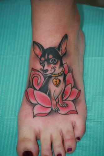 I&#8217;ma sucker for puppy tattoos. Zack Spurlock of Anonymous Tattoo,