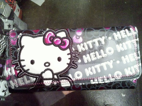 hello-kitty: hello kitty wallet at hot topic