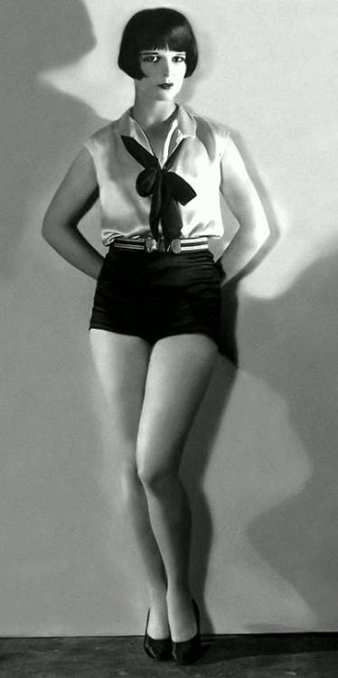 suicideblonde Louise Brooks I just need a sleeveless white buttonup and I 