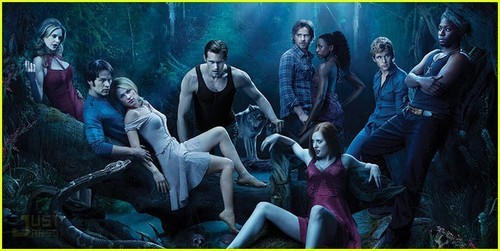 true blood cast poster. True Blood Season 3 cast