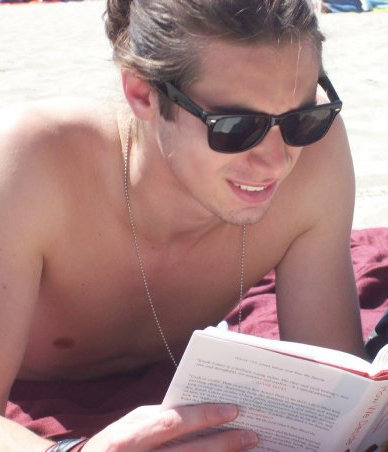 Hot guys reading books on the beach Photo 2 3 This one 