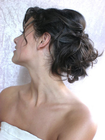 messy updos for prom. #messy updo middot; #loose chignon