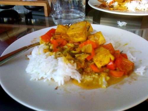 panang curry tofu