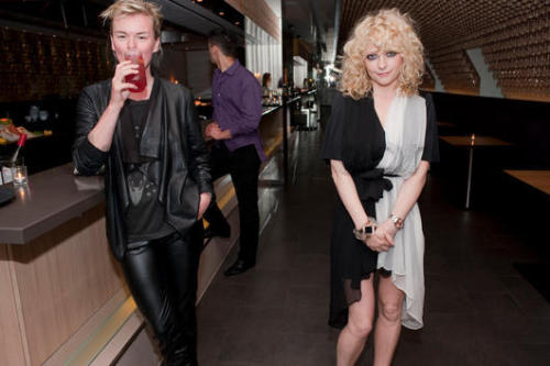 Lisa Gunning Alison Goldfrapp at Brilliant Young Brits party 1st June 