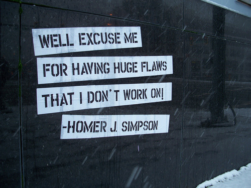  butterfliesatthemailbox) Homer Simpson is my role model