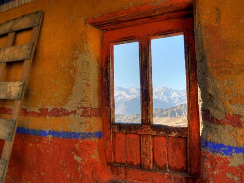 Monastery Window, Ladakh Photograph by Segrjio  AlwareMonastery in northern Ladakh, winter morning. from:  nationalgeographicmagazine: Download Wallpaper (1600 x 1200 pixels)