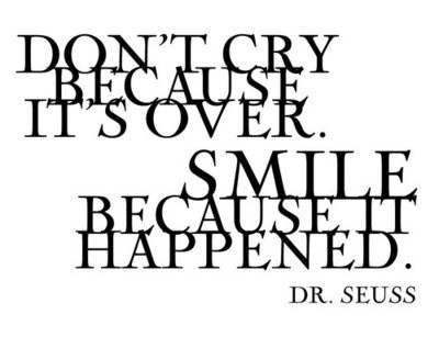 quotes on smile. Smile Because It Happened