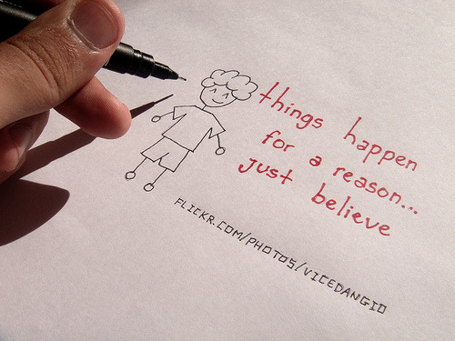 quotes about everything happens for a reason. things happen for a reason