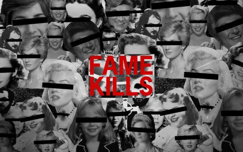 “Fame Kills” Wallpaper inspired by Lady Gaga's song Dance in the Dark