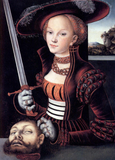  two wonderful examples of Northern Renaissance hairstyles.
