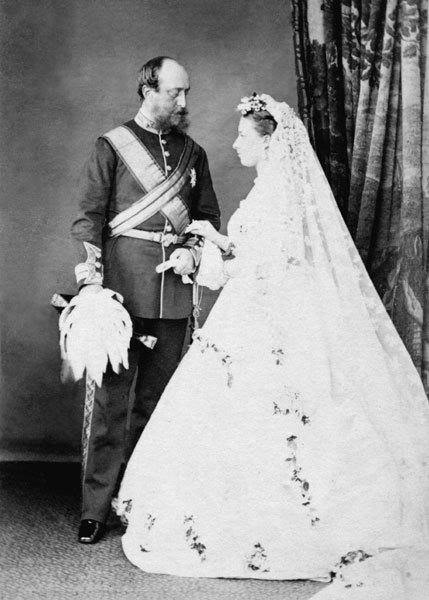 Princess Helena and Prince Christian of Schleswig-Holstein. 
