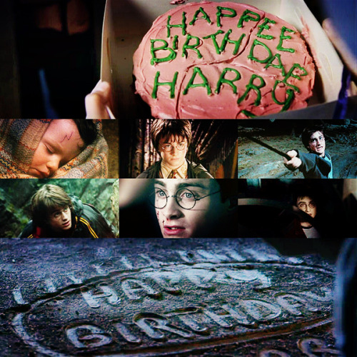 Happy Birthday Harry Potter Cake. HAPPY BIRTHDAY, HARRY POTTER!