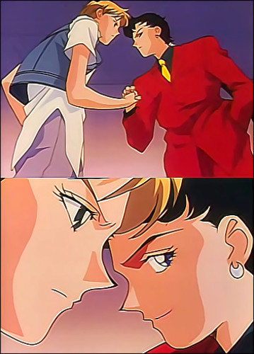 Seiya Sailor Moon. Seiya vs Haruka.