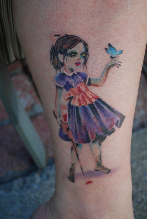 My Little Sister tattoo :D I love BioShock XD Submitted by ashleighashtray