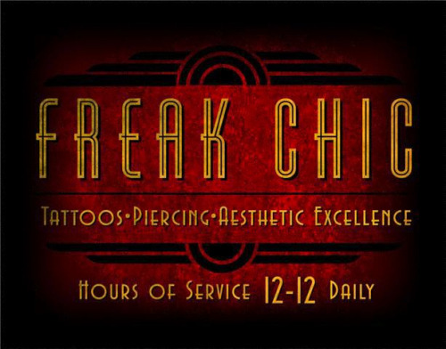 Freak chic tattoo 7365 Melrose