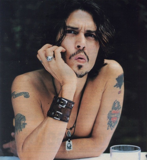johnny depp tattoos 2010. Filed under: guy Johnny Depp