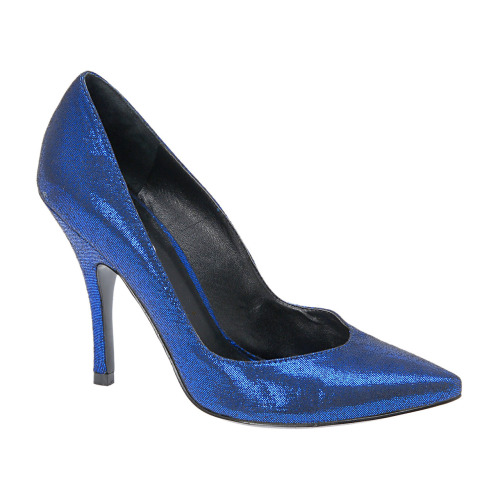 shoes of the day navy high heels