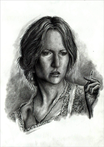 Nicole Kidman Virginia Woolf. Fan art of Virginia Woolf as