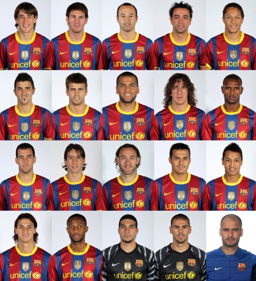 barcelona fc players 2011. FC BARCELONA PLAYERS SEASON