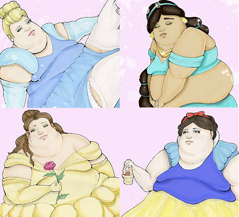 Overweight Disney Princesses — Lost At E Minor: For creative people
