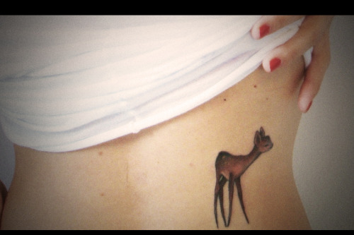 finally a deer tattoo I like 