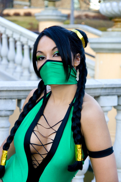 mortal kombat jade cosplay. Jade from Mortal Kombat series