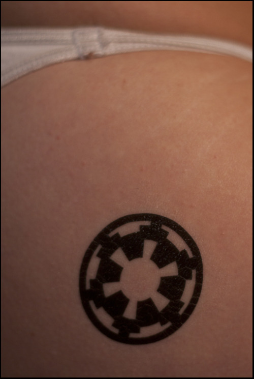 Imperial logo tattoo