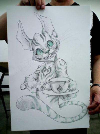 cheshire cat 2010. of the Cheshire Cat from