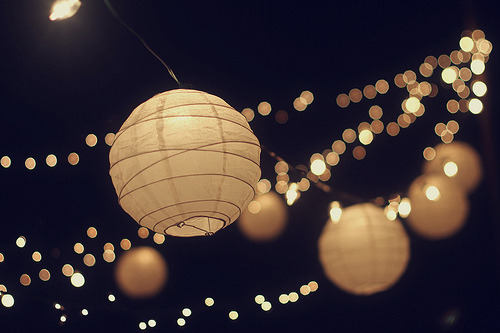 More paper lanterns twinkle lights Source 9520716 
