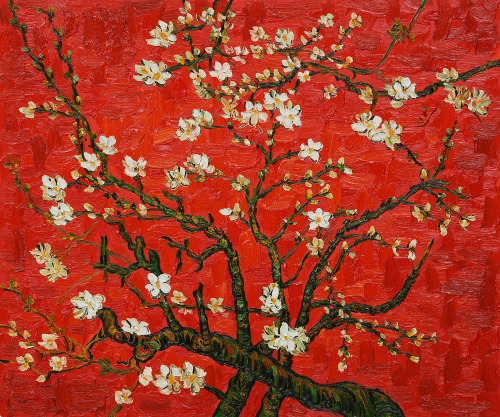 Vincent Van Gogh, Branches Of An Almond Tree In Blossom