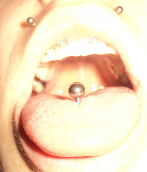 Angel tongue rings – body piercing jewelry – monstermarketplace.com