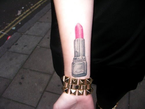 lipstick tattoo. wallpaper lipstick tattoo.