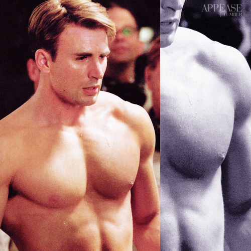 Chris Evans is Captain America 2011 I need this so hard