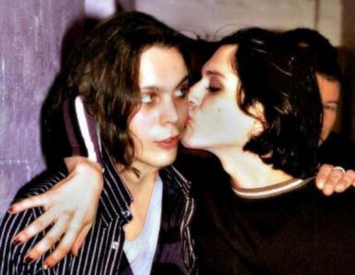 Ville Valo with Brian Molko singer from Placebo 