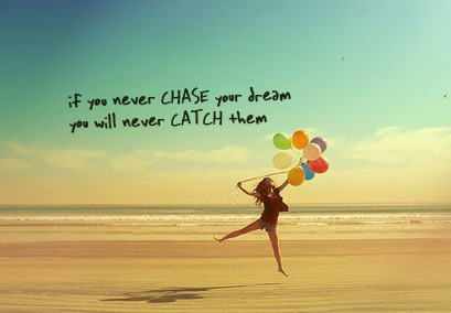i wish for the courage to follow your own dreams :)