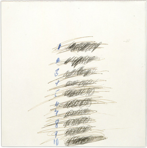 Cy Twombly - Letter of Resignation, detail

(via: villeandersson)