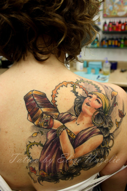 art nouveau tattoos. Elize Nazelie — Art Nouveau