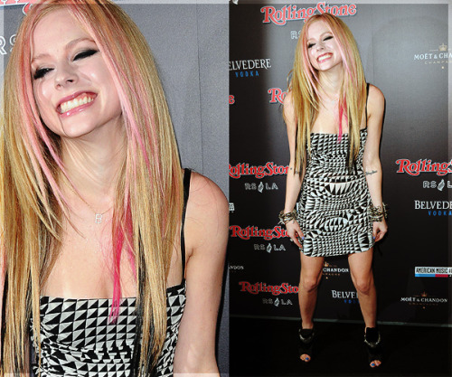 In this photo American Music Awards After Party Avril Lavigne 2010 