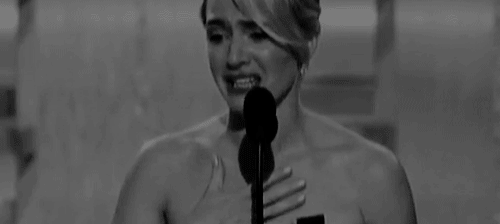 flowintothecity:

Kate: (during her acceptance speech at the 2009 Golden Globes) “And Leo, I’m so happy I can stand here and tell you how much I love you [Leo blows her kisses from the audience], and how much I’ve loved you for thirteen years. And your perfomance in this film is nothing short of spectacular, and just… [the audience starts clapping] I love you with all my heart, I really do.”