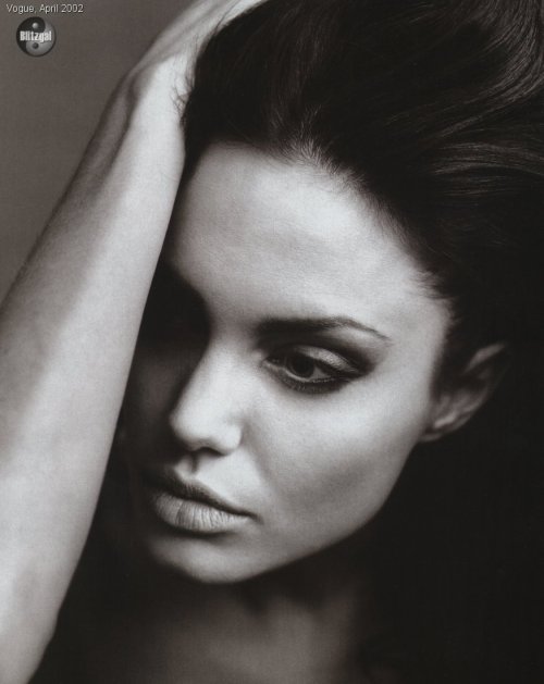 Angelina Jolie by Annie Leibovitz.