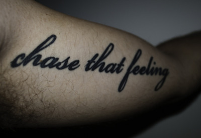 Chase that feeling - Hilltop Hoods awesome song, the lyrics were my inspiration for this one.