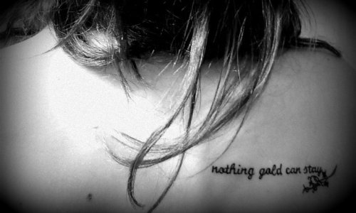  “stay gold” but i feel as if it's overused and not quite as meaningful.