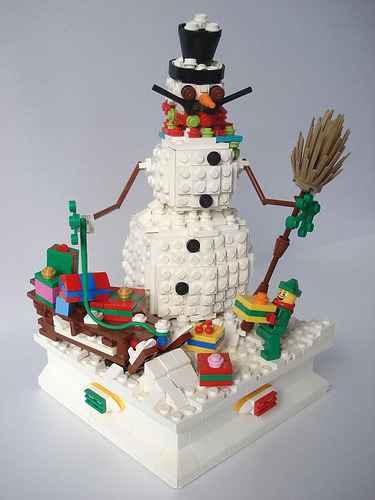 LEGO Snowman by Josip Špika