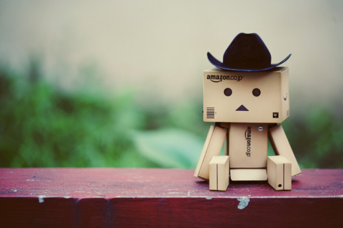 Tagged Cute Hat Cowboy Cowboy Hat Danbo Box Robot Box Robot Amazon Amazon 
